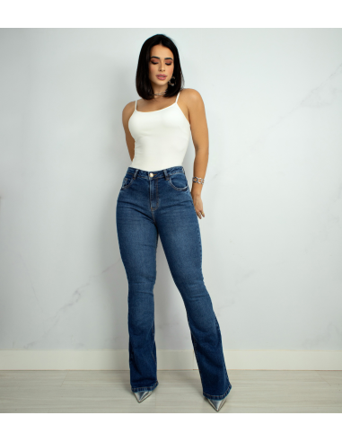 CALÇA FLARE JEANS ANA LIZ