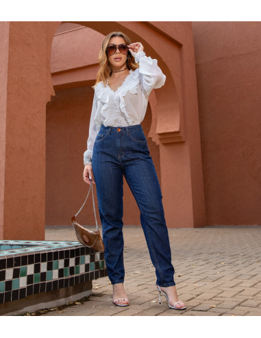 CALÇA MOM JEANS ISIS FERRAZ